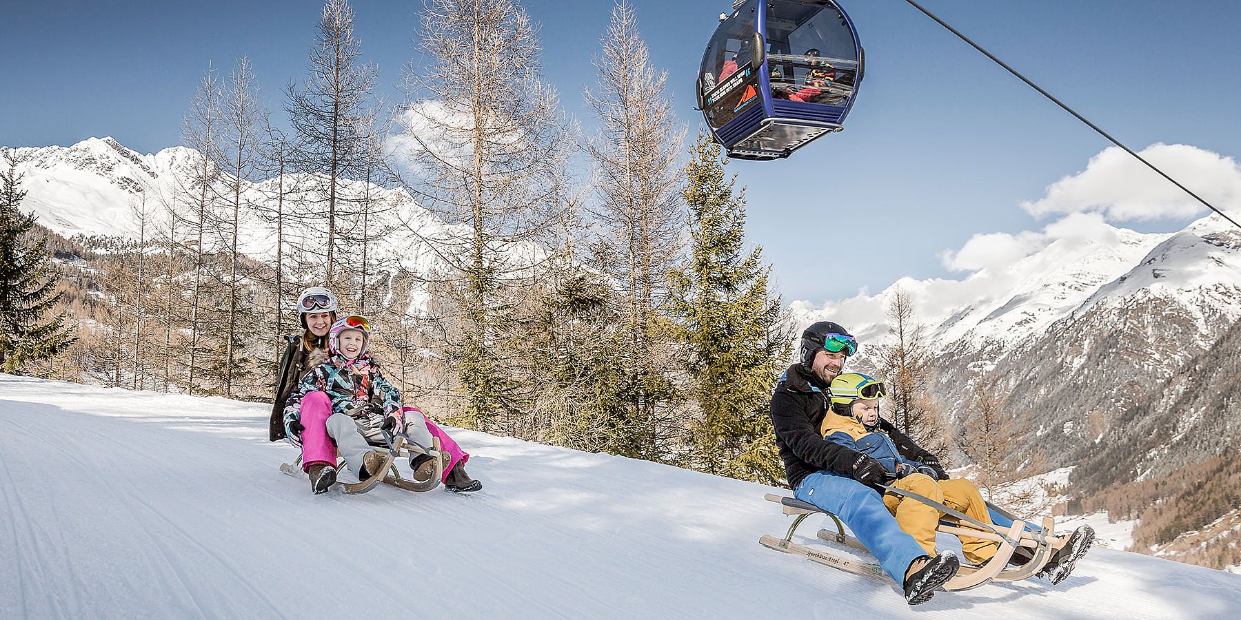 Winterurlaub mit der Familie im Ötztal